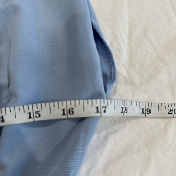 Endless Rose Light Blue Ruffled Blouse - Picture 12 of 14